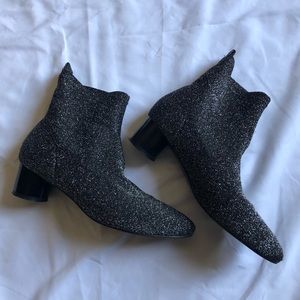 Glitter booties